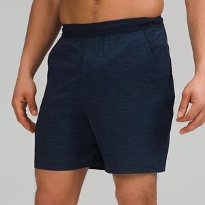 Lululemon Pace Breaker Lined Short 7" Blue